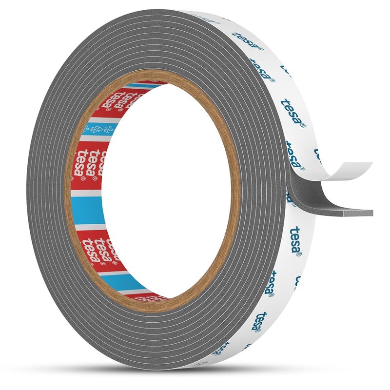 EMITEVER Tesa Double Sided Tape Heavy Duty 0.4in x 10ft 6311, Adhesive Mounting Tape Waterproof, Strong Foam Tape for Walls, Extreme Temp Resistant No Residue Removal Two Sided Tape for Auto, Home, Office - Image 1